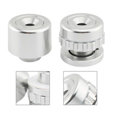 Throttle Lock Cruise Control Throttle Clamp End Bar For BMW F800GT F650GS Silver