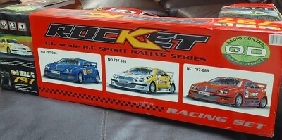 2006 Red Mercedes CLK (likeness) RC Racing Discontinued QD Rocket