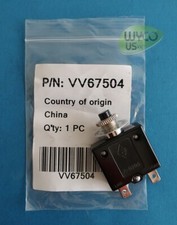 2 AMP CIRCUIT BREAKER,PUSH-TO-RESET, VV67504 VIPER BARRACUDA CUDA 26 VACUUM, 21E