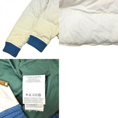 Dsquared down jacket Nylon Cotton White bule Model Twins From JAPAN Used - Picture 4 of 4