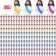 300 Pack Mini Jesus Figurines Bulk Little Jesus Figures Toys Religious Party Fav