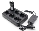 6 Rank Rapid Charger for Motorola Walkie Talkie Radio DP3601 XPR3500 XiRP8268