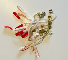 Piano replacement parts - spring clip tapes/straps for upright hammers