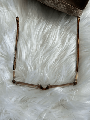 Coach Margarete toffee Eyeglasses Frames Full Rim  display picture 1