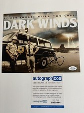 Kiowa Gordon Dark Winds signed autographed 8x10 photo ‘Jim Chee’ ACOA COA