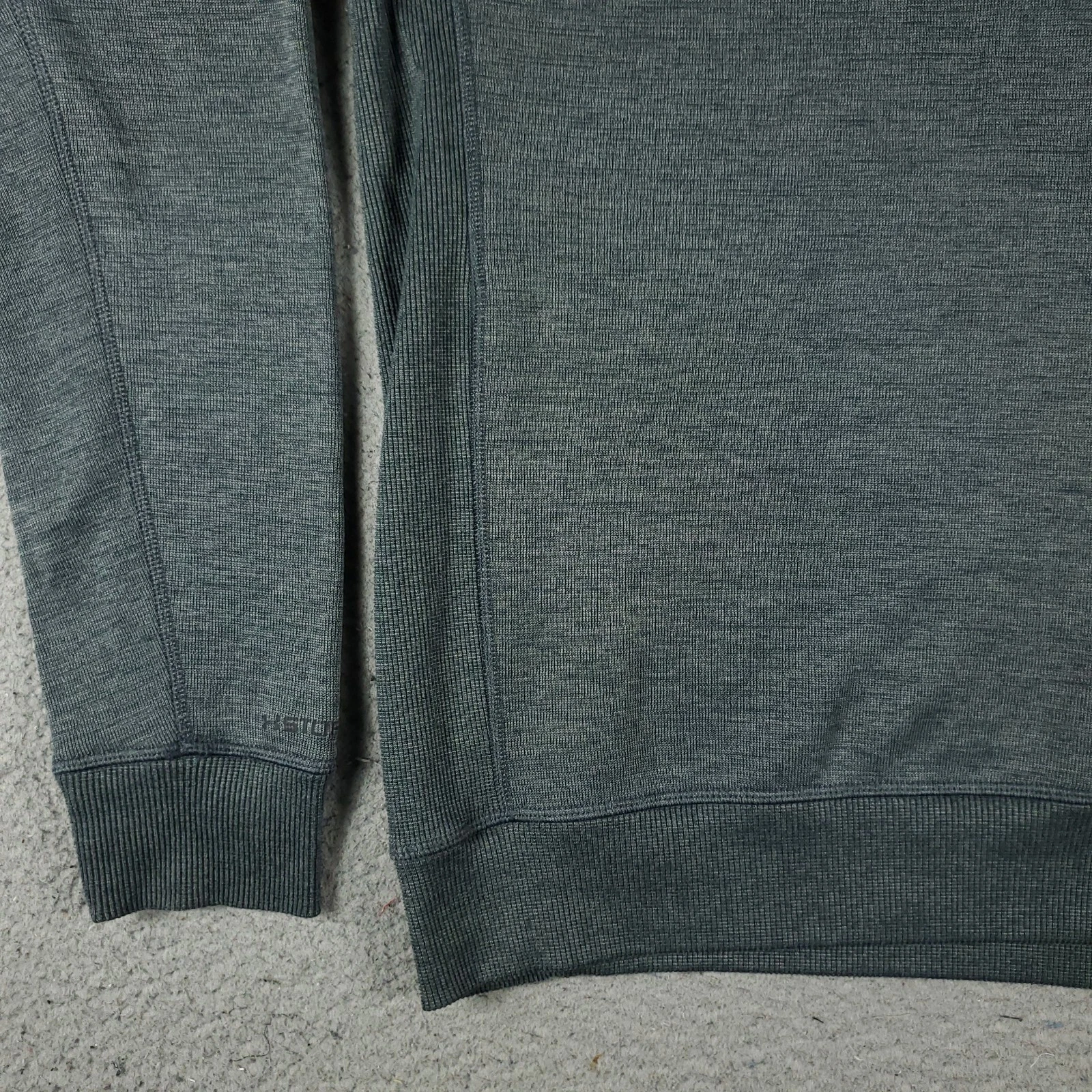 VETEMENTS Maglione Under Armour uomo taglia small grigio pullover 1 4 zip felpa