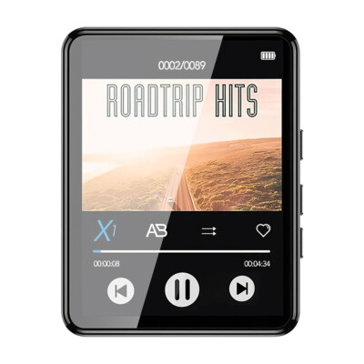 2.5'' Touch Screen BT5.3 MP4/MP3 Lossless Music Player FM Radio with 32GB SD Card
