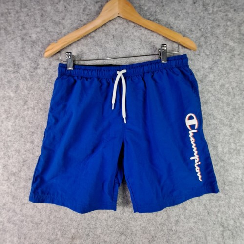 Champion Shorts Boys Extra Large Blue Stretch Waist Drawstring Casual Pocket - Picture 6 of 10