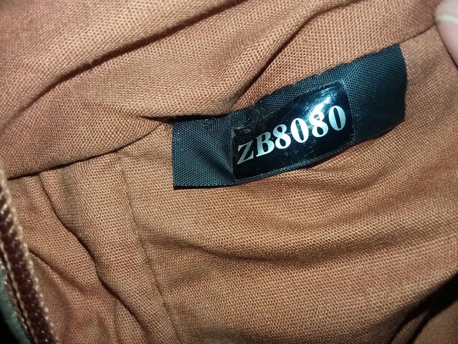 FOSSIL Multicolor  Patchwork Suede/Brown Leather … - image 12