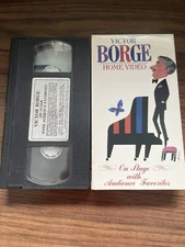 Victor Borge On Stage With Audience Favorites VHS VCR Home Video Tape Used 