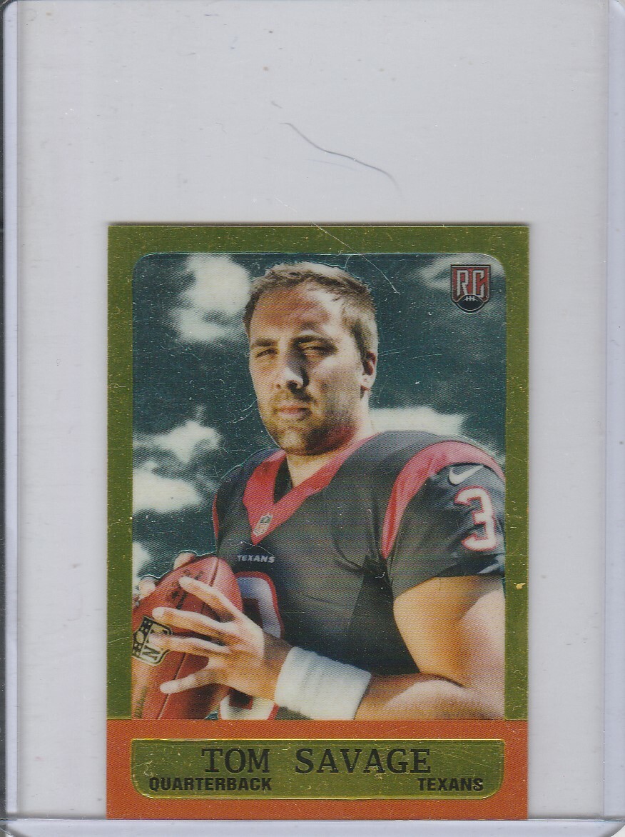 Tom Savage Topps Chrome 1963 Minis #32 Base