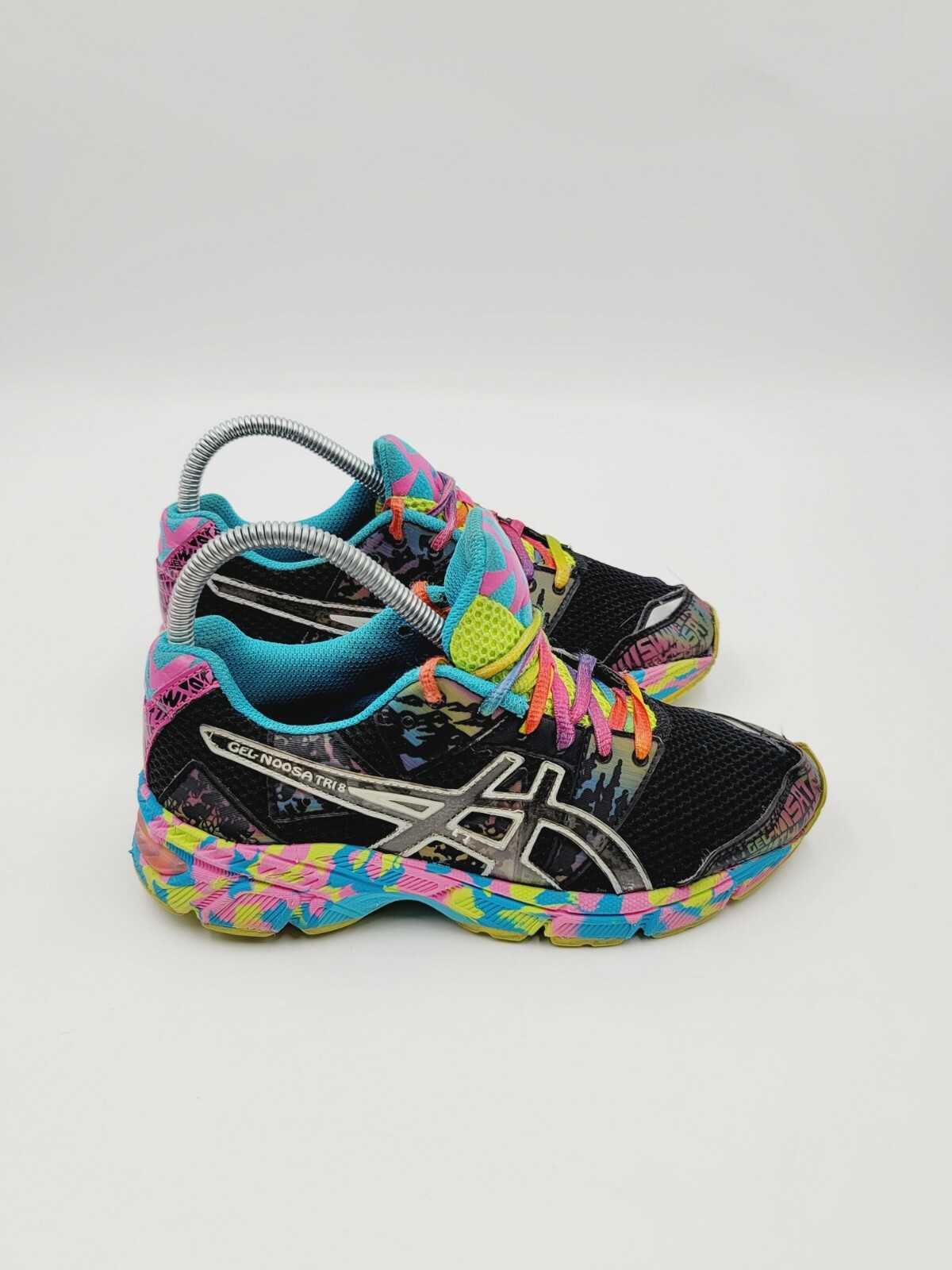 Asics Gel Noosa Tri 8 Mens Black\u0026Neon 