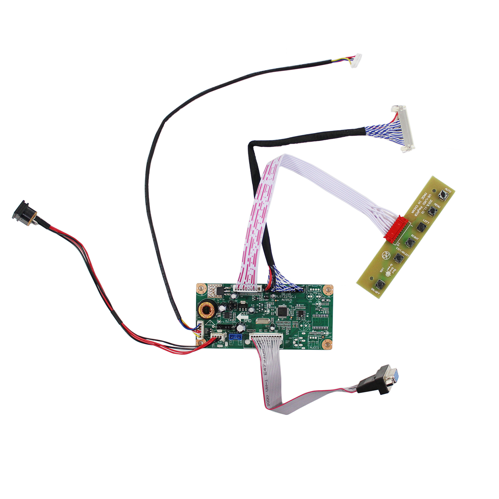 For G19EG02V1 LCD Monitor Driver Board VGA Input Backlight 30P LVDS 1280X1024
