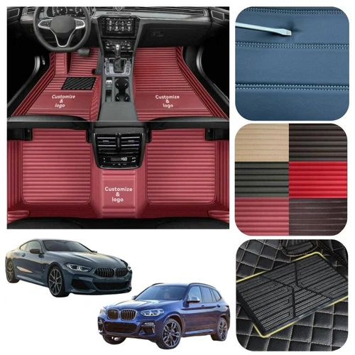 For BMW All Models Car Floor Mats Custom Auto Cargo Liner Carpet Waterproof Mats - Picture 16 of 34