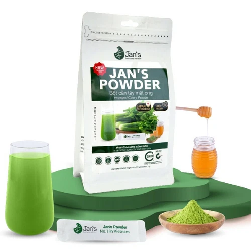 3gx20 Packs Jan's Frezze-Dried Honeyed Celery Powder-Weight Loss - From Vietnam