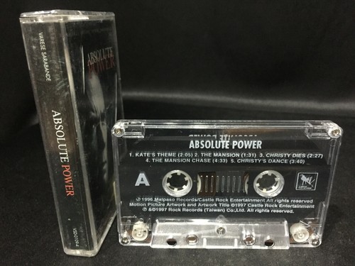 Absolute Power Motion Picture Soundtrack Cassette Tape (Varèse Sarabande 1996) - Picture 3 of 3