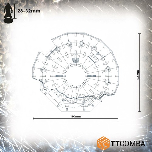 TTCombat BNIB Ruined Test Hill Satellite - Picture 8 of 10