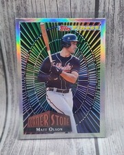 2022 Topps Finest Matt Olson 1994 Finest Cornerstone #94FC-MO Atlanta Braves