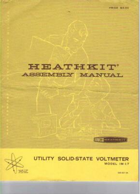 Assembly Manual Guide For Heathkit IM-17