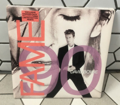 DAVID BOWIE FAME 90 ''CHANGES 3 prints PACK'' LTD ED 7'' SINGLE NEW MINT VINYL OOP