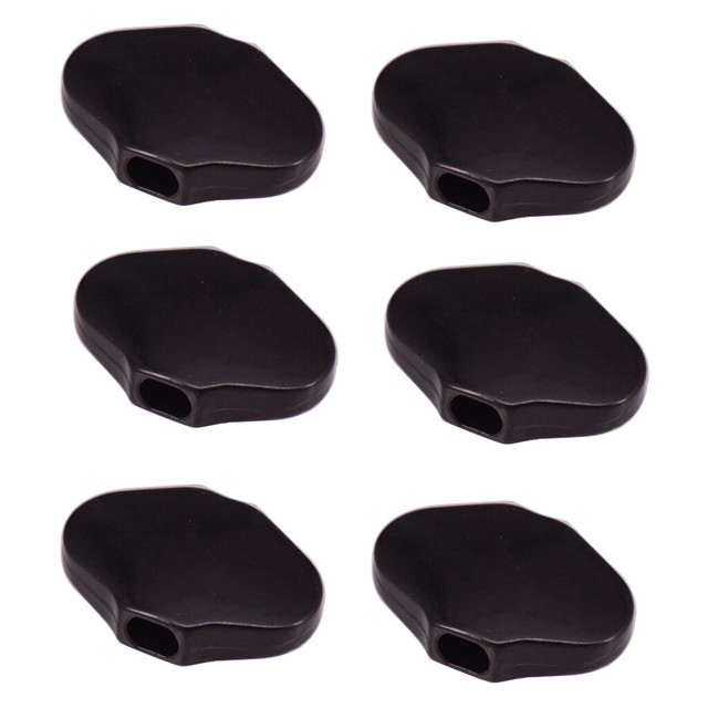 6 Pieces Guitar Machine Heads Tuner Knobs Buttons with Screws Washers