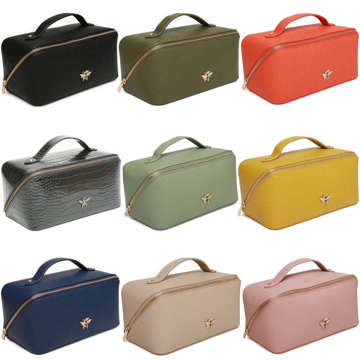 Train case on sale toiletry bag