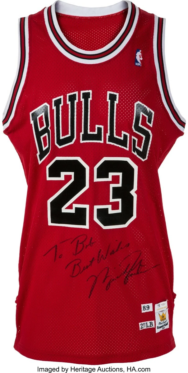 Michael Jordan's Game-Worn Chicago Bulls Jersey From His Final NBA