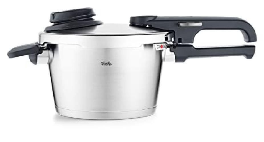 Fissler Vitavit Premium Pentola a pressione in acciaio inox 2.5 L, 18 cm, 4 live
