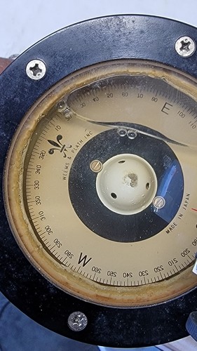 Vintage Weems Hand Held Maritime Compass Navigation System In Preowned Condition - Picture 11 of 22