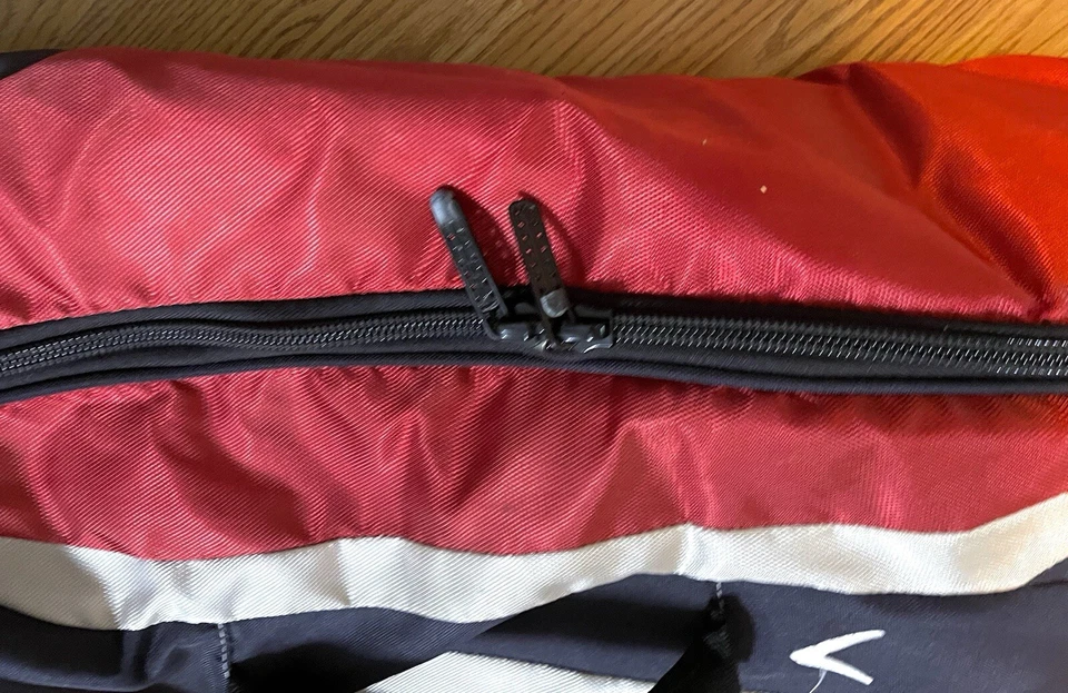 Дорожная сумка на роликах для гольфа Callaway Big Bertha красная синяя - Изображение 4 из 4