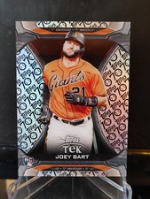 Joey Bart RC 2021 Topps Update - Clear Tek insert #TTA-24 - San Francisco Giants