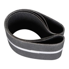 4 X 36 Inch 80 Grit Silicon Carbide Sanding Belts, 3 Pack