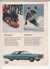 Original 1967 Ford Fairlane 500 Magazine Ad Fairlaner Original 1967 Ford Fairlane 500 Magazine Ad Fairlaner