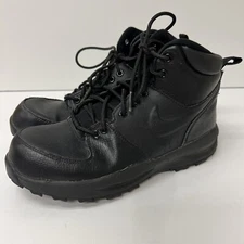 Nike Manoa Black Sz 7 Women’s Sz 9 Athletic Leather Boots Workwear comfort