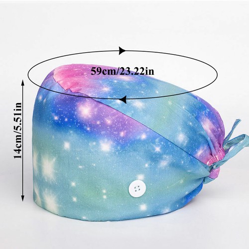 Unisex Nurse Doctor Hat Surgical Scrub Cap Medical Dentist Teeth Dental Cap UK - Picture 98 of 111