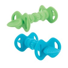 Silicone Spoons Dipper 2 in 1 Baby Feeding Blue Green Pack Nuby Dipeez infant