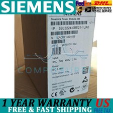 New Siemens 6SL3224-0BE21-1UA0 6SL3 224-0BE21-1UA0 1 Year Warranty Fast Shipping