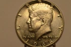 1968-D Kennedy Half Dollar, (AU) 40% Silver Item #6950
