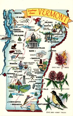 #ad CHAMPLAIN SWANTON ST. ALBANS ASBESTOS MT. Postcard $18.49