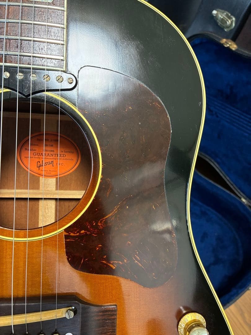 Gibson 1964 J-160E Vintage Reissue 2001 VS Plywood Top Ladder
