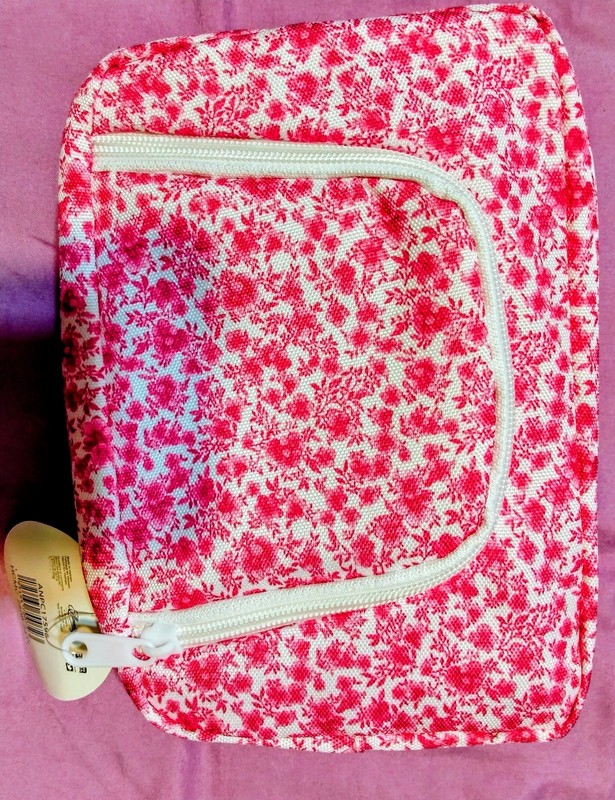 Floral Makeup cosmetic Viral TikTok Bag Pink Brand New