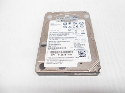 HP Seagate 1.2TB 10K 12G 12gbps SAS Server Hard Drive 2.5'' ST1200MM0018 Dell