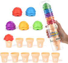 Number 1-10 Ice Cream Counting Cones   Educational Number Matching Learning Toy