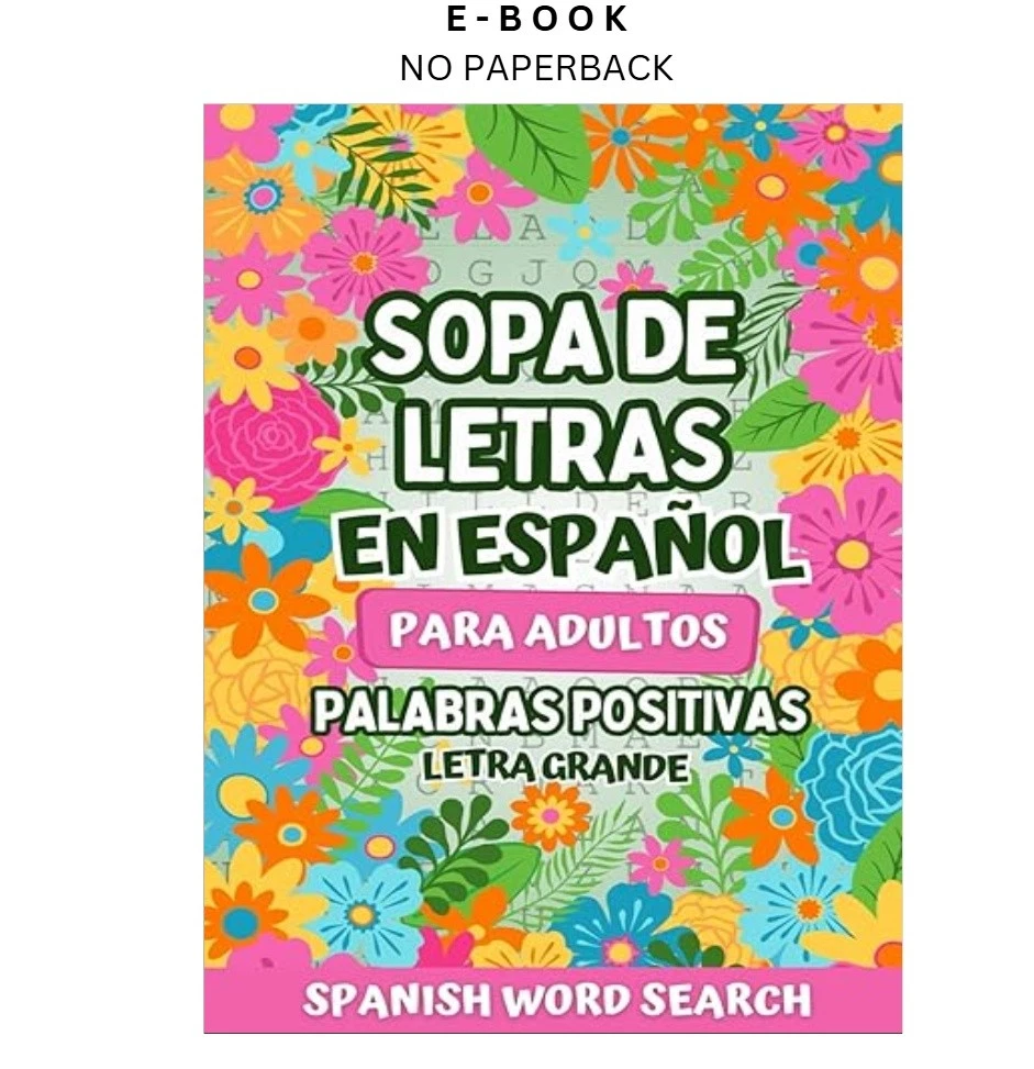 Buy Sopa de Letras en Español para Adultos L ebook, instant digital download PDF from LD Global