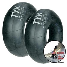 Two 7.50-16, 8-16, 8.3-16, 9-16, 9.5-16 Compact Tractor Tire Inner Tubes with