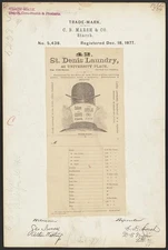 Photo:C. B. Marsh & Co. for St. Denis Laundry brand Starch