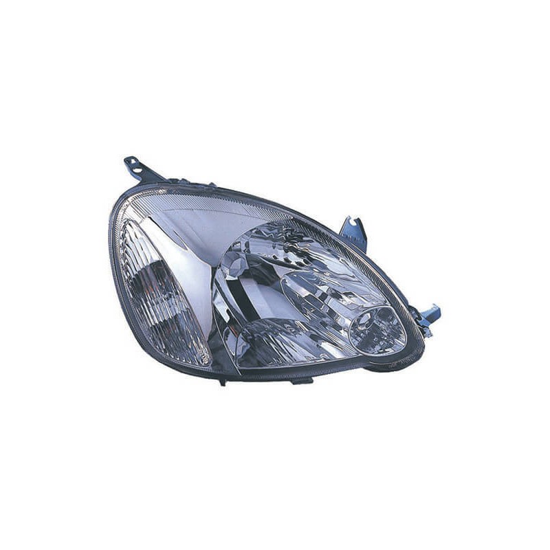 Phare droit H4 type Valeo pour Yaris 2003-2005 à faisceau anti-éblouissement