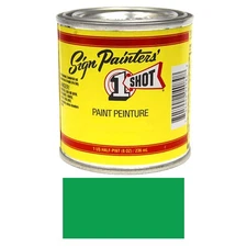1/2 Pint 1 Shot 142L EMERALD GREEN Paint Lettering Enamel Pinstriping One Shot