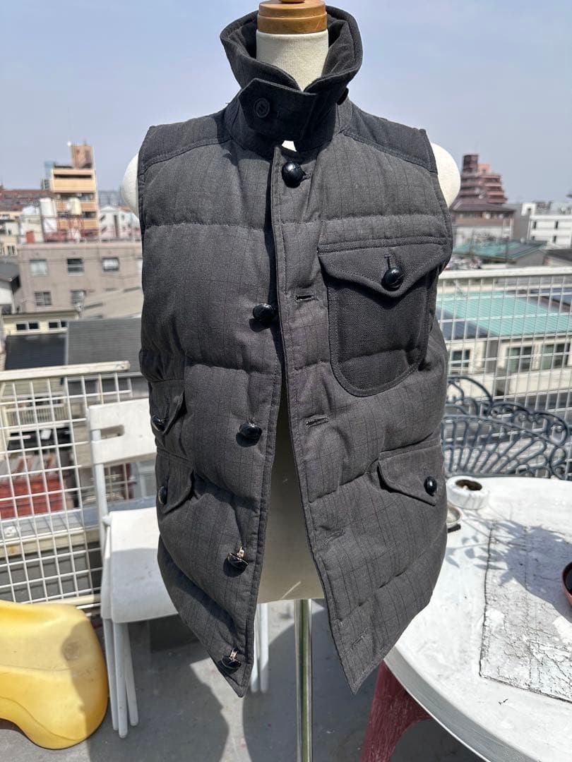 値下げJUNYA WATANABE x DUVETICA ニットダウンベスト USED JUNYA WATANABE X DUVETICA COLLABORATION DOWN VES… - Gem