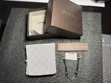 Bracciale Gucci Horsebit GUCCI SV925 pelle nero imbracatura